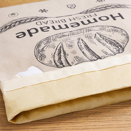 BeeBredix Beeswax Bread Bag - Eco-Friendly Freshness Storage