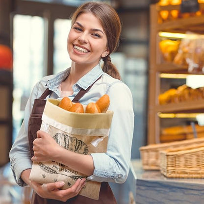 BeeBredix Beeswax Bread Bag - Eco-Friendly Freshness Storage