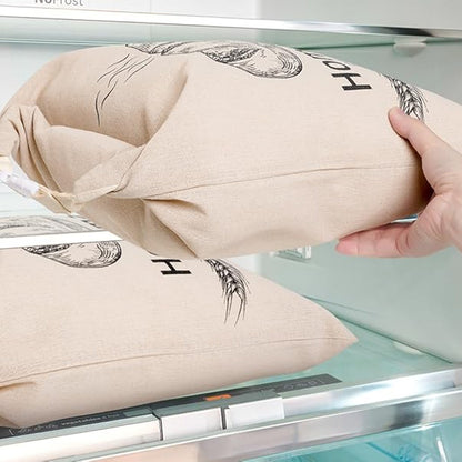 BeeBredix Beeswax Bread Bag - Eco-Friendly Freshness Storage