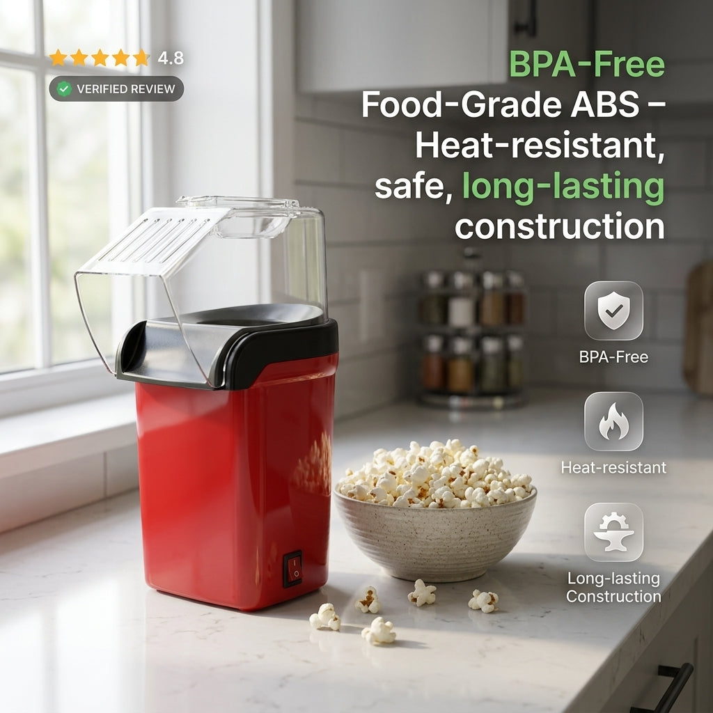 EaziCrisp Healthy Hot Air Popcorn Machine - No Oil Required