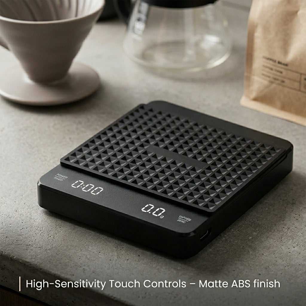 BevosFam Precision Coffee Scale with Timer