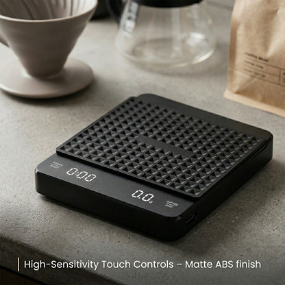 BevosFam Precision Coffee Scale with Timer