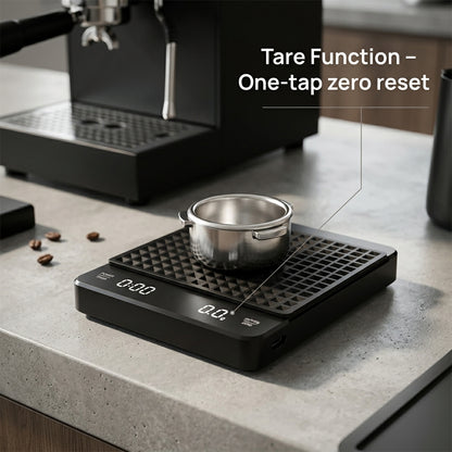 BevosFam Precision Coffee Scale with Timer