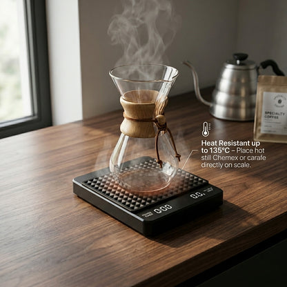 BevosFam Precision Coffee Scale with Timer