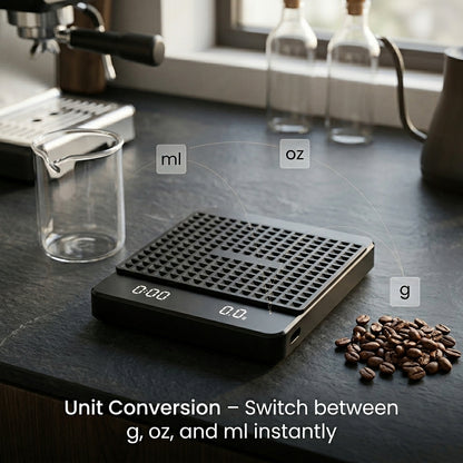 BevosFam Precision Coffee Scale with Timer
