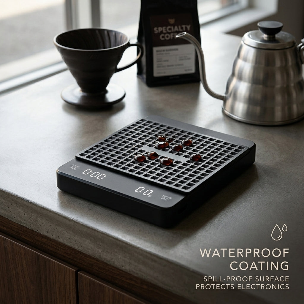 BevosFam Precision Coffee Scale with Timer