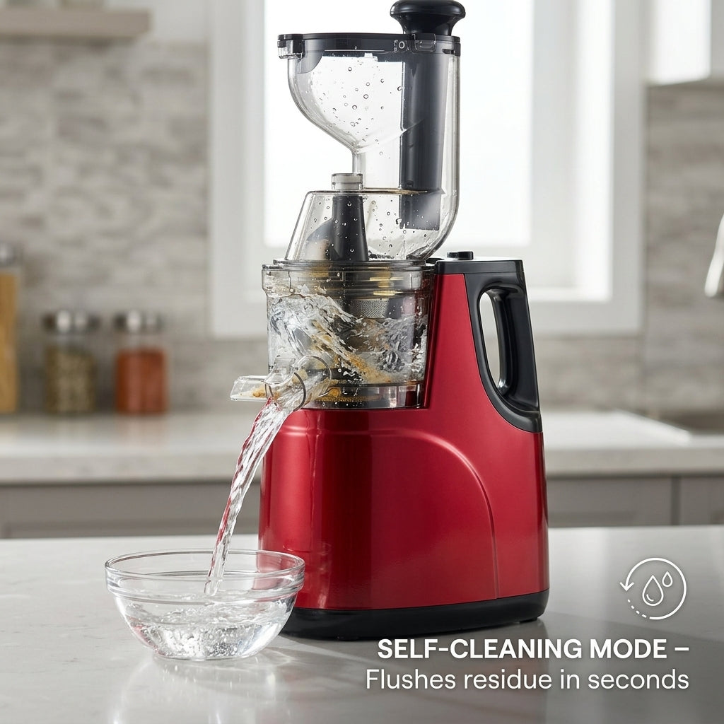 FrostyClas Cold Press Juicer - Masticating Juicer for Maximum Nutrition