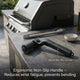 BruxMixi 3-Speed Electric Grill Brush with 180° Adjustable Head