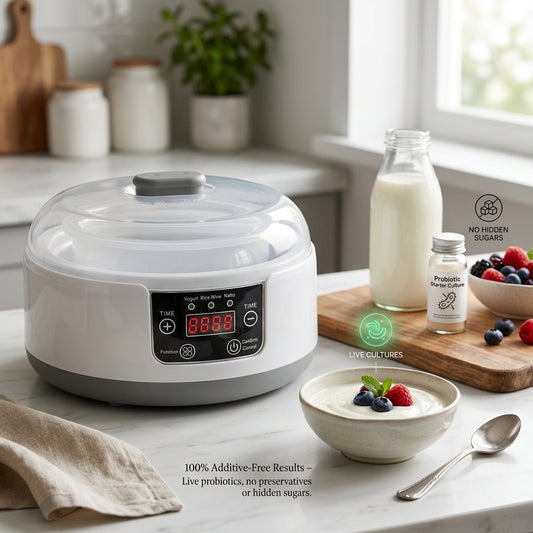 FresDaci 3-in-1 Yogurt, Natto, and Rice Wine Maker Machine