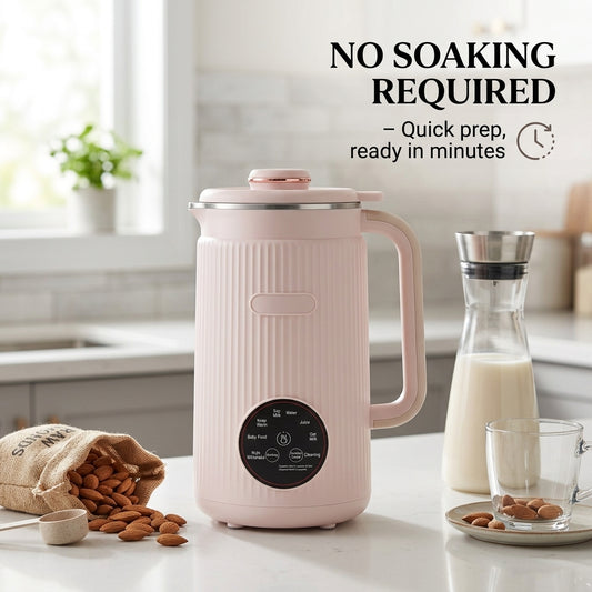 BeasFres 8-in-1 Automatic Nut Milk Maker & Juicer