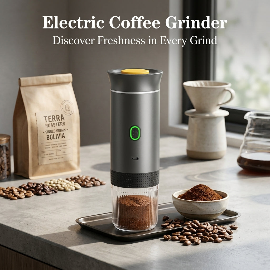 GosCresi 20-Bar Portable Espresso Maker with Self-Heating