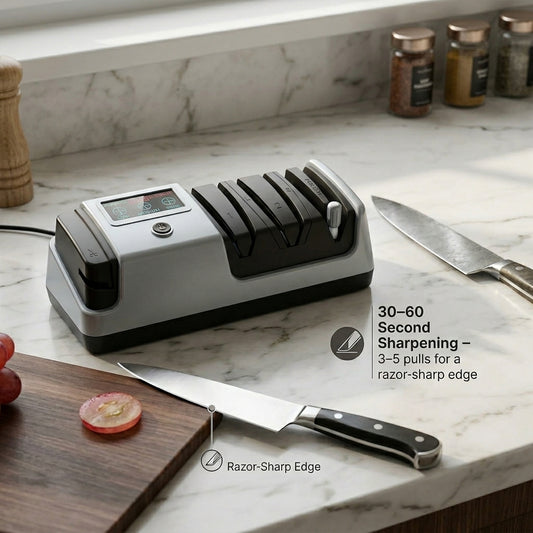 NoxPerfi 3-Speed Professional Electric Knife Sharpener