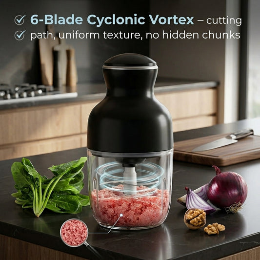MeaviMax 350W Electric Meat Grinder & Food Processor