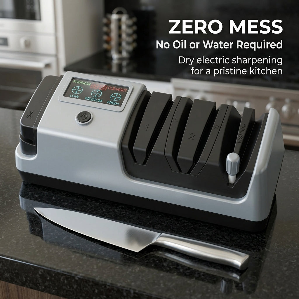 NoxPerfi 3-Speed Professional Electric Knife Sharpener