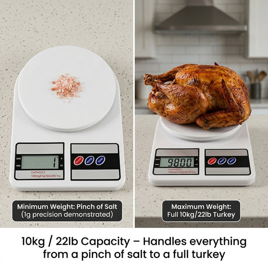 CifyMido 10kg/22lb High Precision Digital Food Scale
