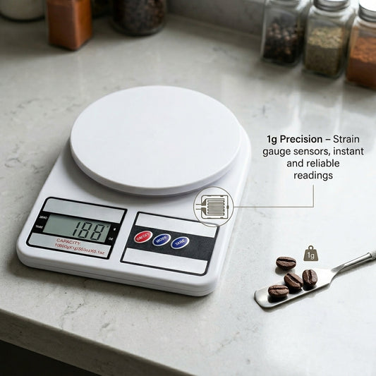 CifyMido 10kg/22lb High Precision Digital Food Scale