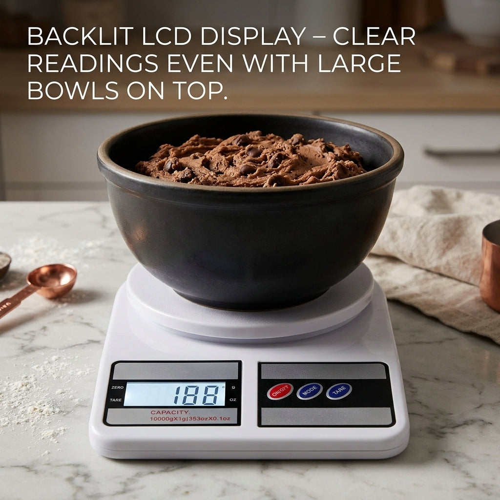 CifyMido 10kg/22lb High Precision Digital Food Scale
