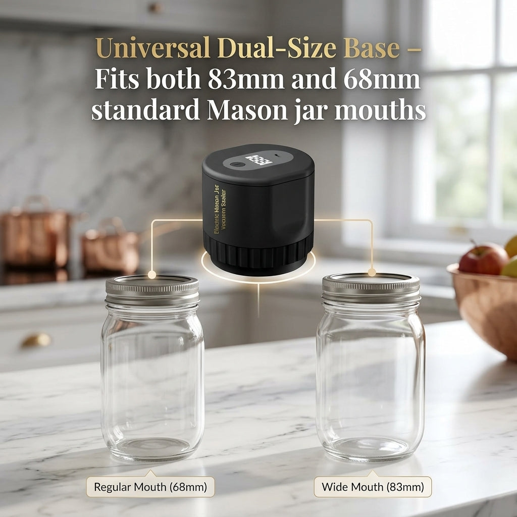CoasNist Automatic Mason Jar Sealer for Food Preservation