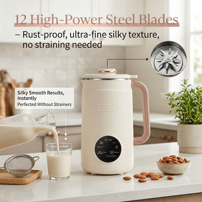 BeasFres 8-in-1 Automatic Nut Milk Maker & Juicer