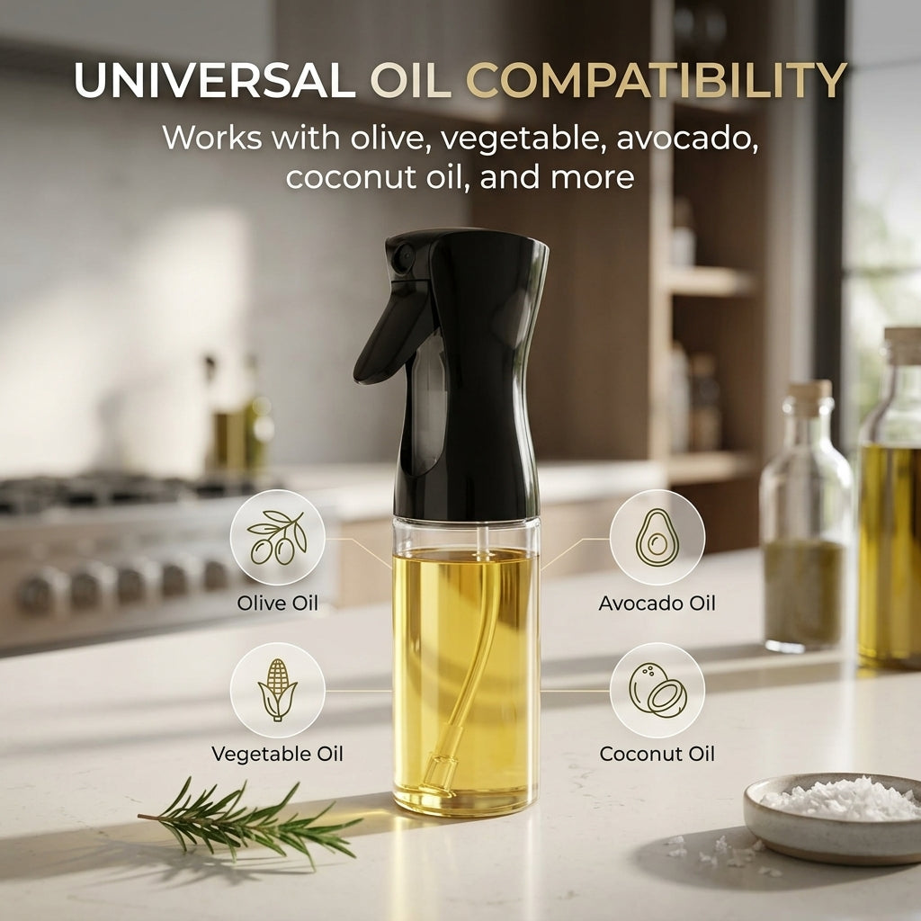 MitiSprix Oil Mist Sprayer for Air Fryer and Olive Oil Control