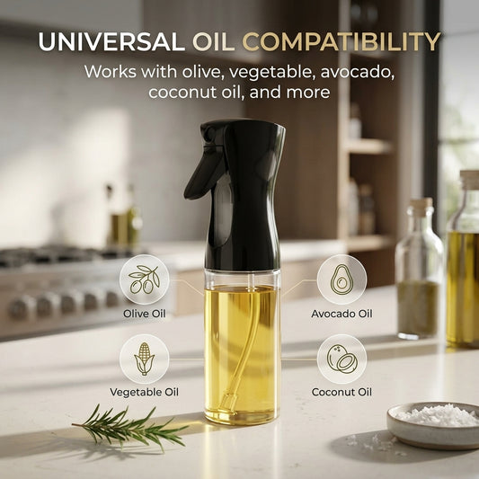 MitiSprix Oil Mist Sprayer for Air Fryer and Olive Oil Control