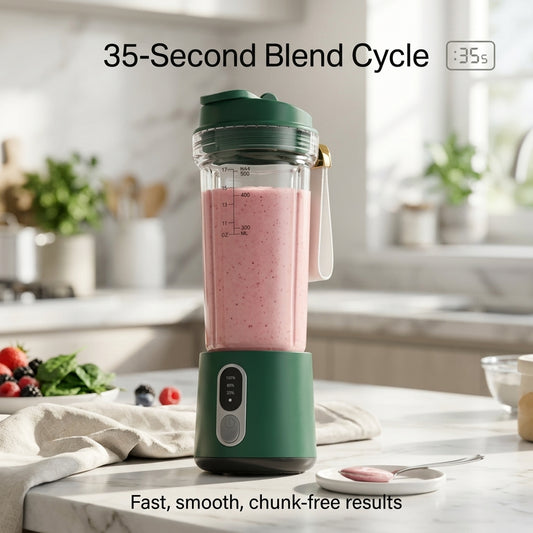 JeriFros Portable Blender - 18,000 RPM High Performance Smoothie Maker