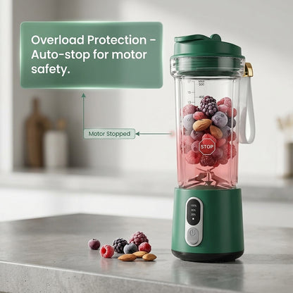 JeriFros Portable Blender - 18,000 RPM High Performance Smoothie Maker