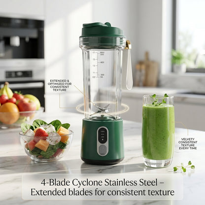 JeriFros Portable Blender - 18,000 RPM High Performance Smoothie Maker