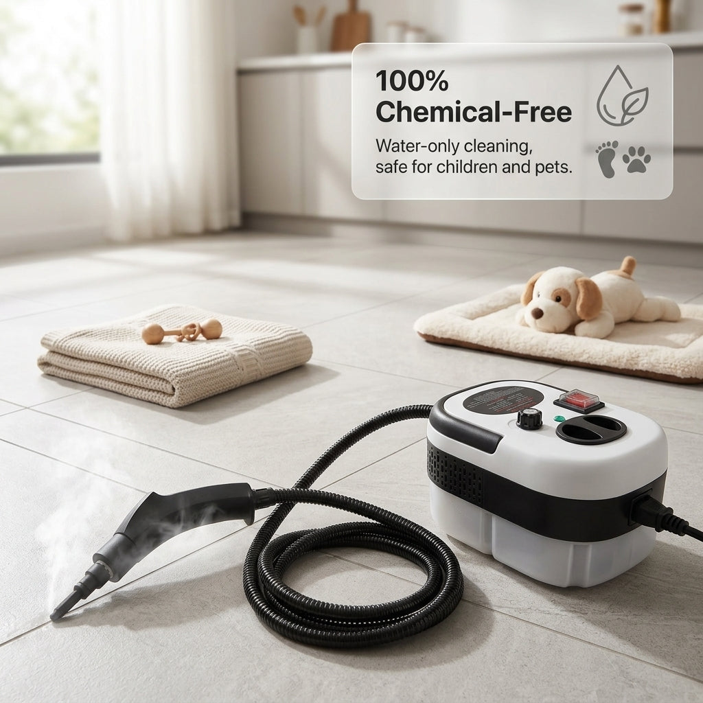 SteamPuci Professional Home Steam Cleaner & Sterilizer