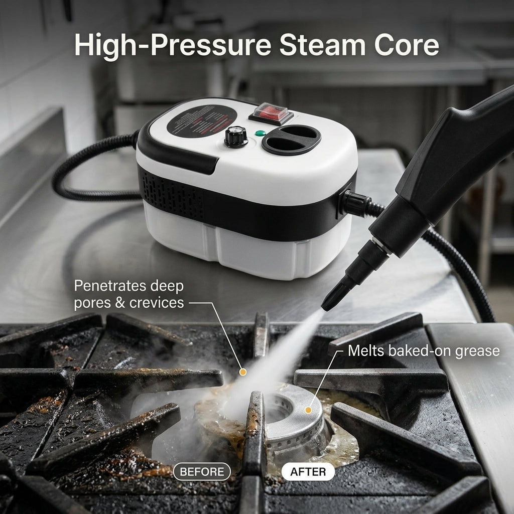 SteamPuci Professional Home Steam Cleaner & Sterilizer
