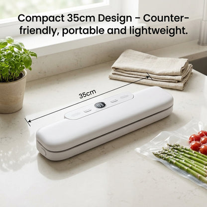 VacudMax Professional Food Vacuum Sealer Machine with 60kPA Suction