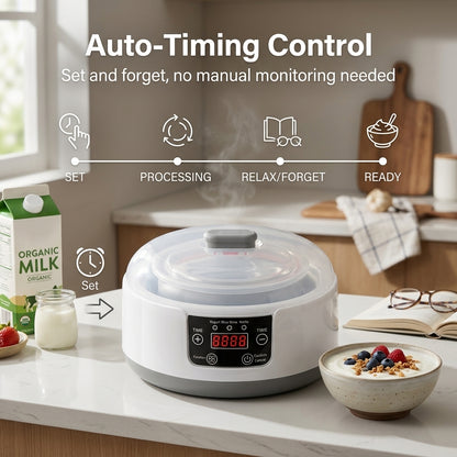 FresDaci 3-in-1 Yogurt, Natto, and Rice Wine Maker Machine