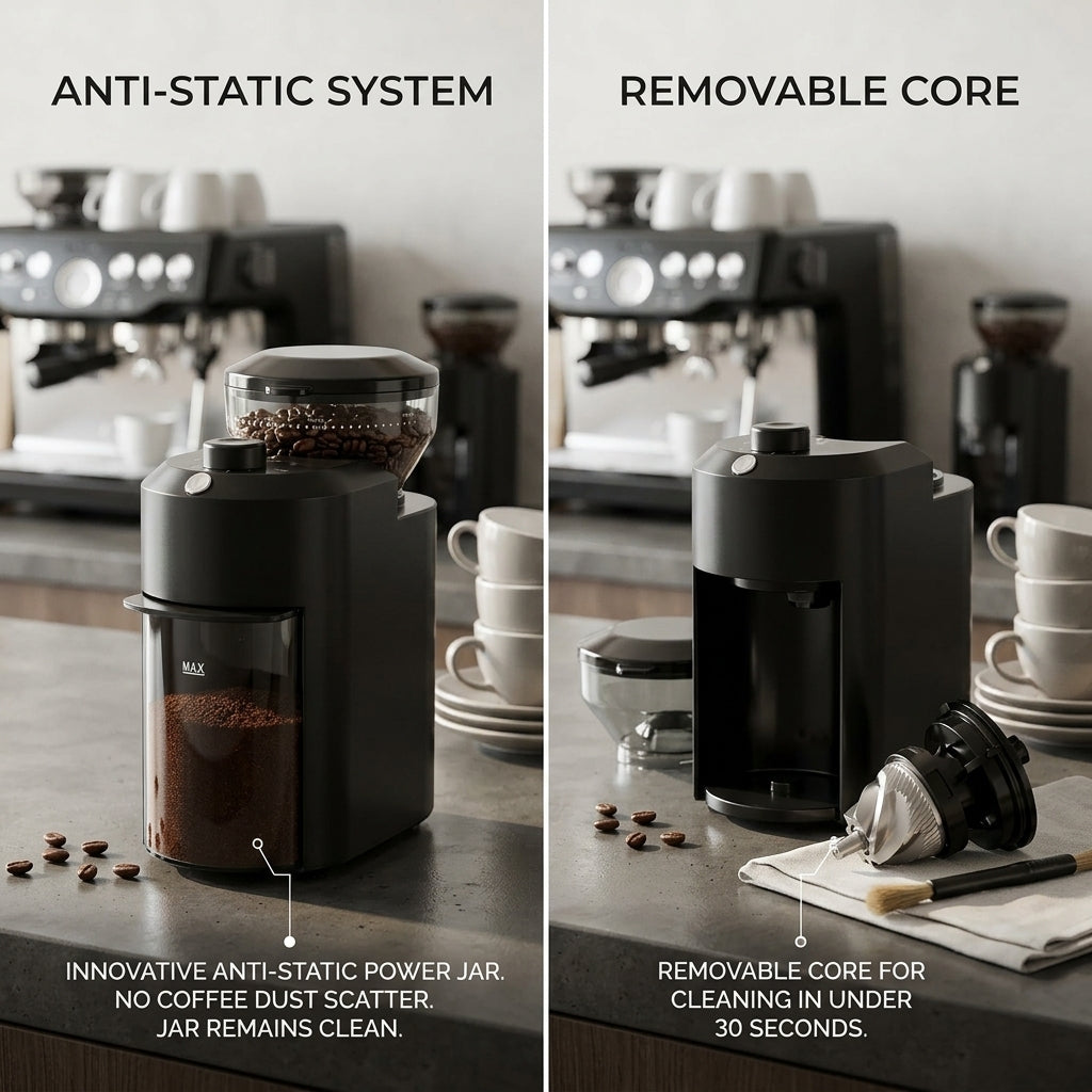 BeaniGrix Electric Coffee Grinder for Experience Café-Quality Coffee at Home