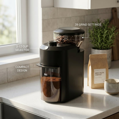 BeaniGrix Electric Coffee Grinder for Experience Café-Quality Coffee at Home