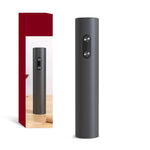 EnziVine Electric Wine Opener Gift Set with Vacuum Stopper